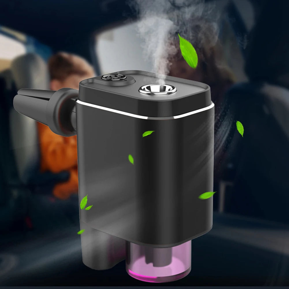 Smart Car Aromatherapy Diffuser Essential Oil Mist Humidifier Air Freshener Vent Clip Fragrance Diffuser for Auto Aromatherapy