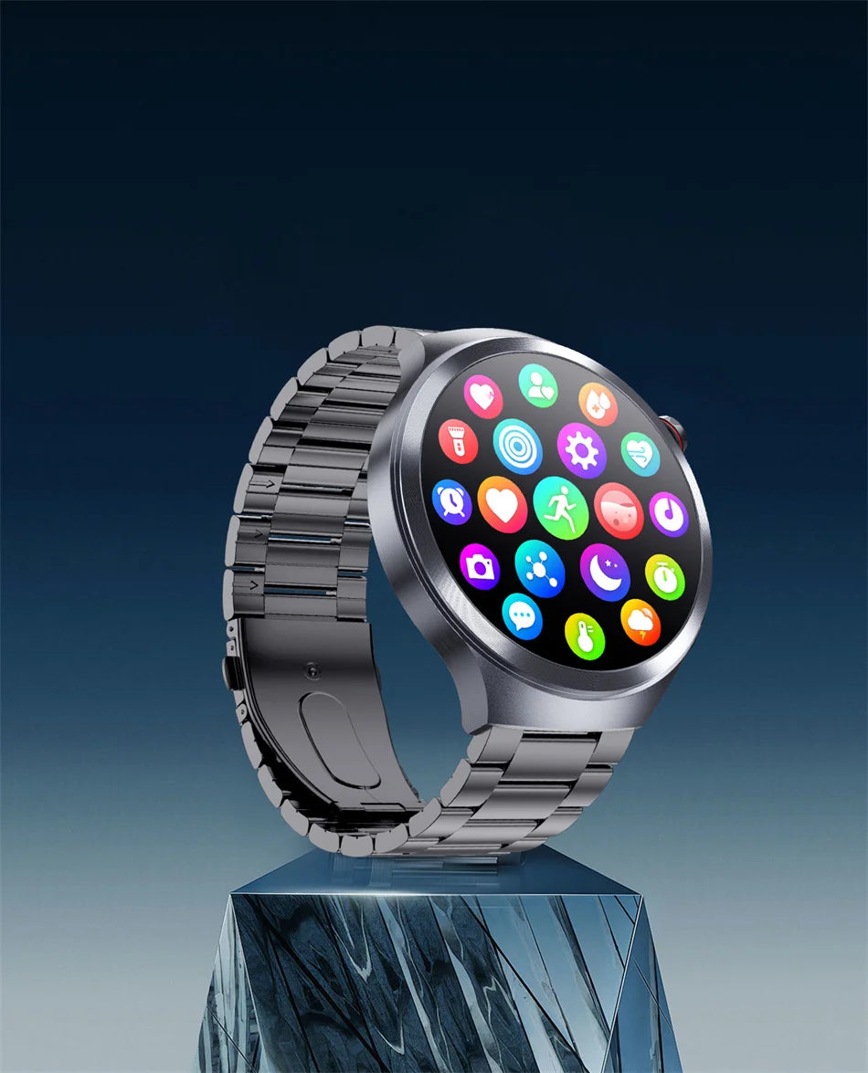 New For Health ECG+PPG Smart Watch Lipids Uric acid Blood Pressure Health watch Men NFC 100+Sport HD Bluetooth call Clock Women