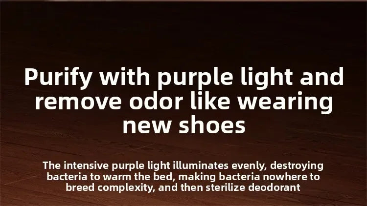 Portable Foldable Electric Shoe Dryer UV Blue Light UV Sterilization Deodorizing Shoe Dryer Fast Drying Household Shoe Dryer