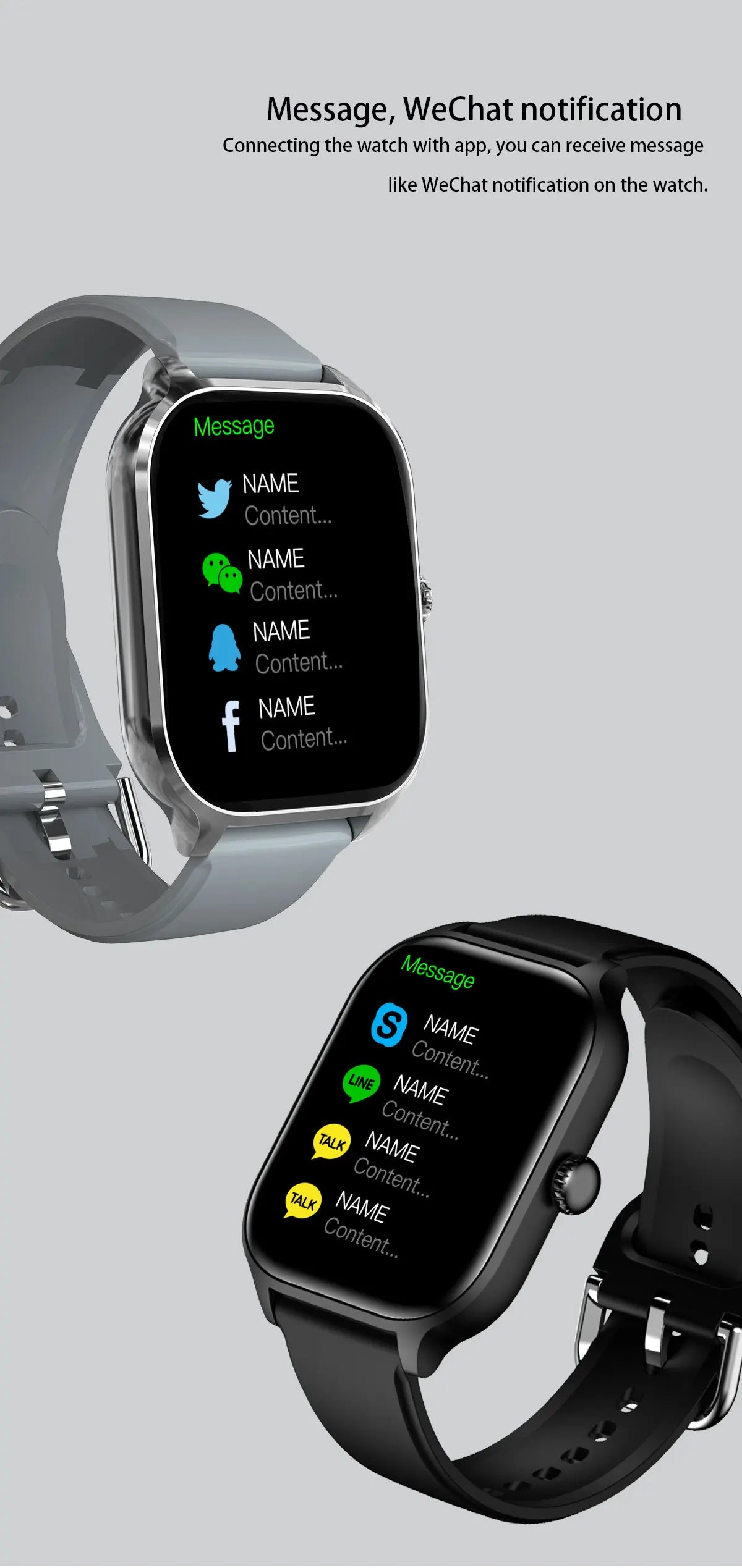 NEW 2.01'' Smartwatch Fitness Tracker Clock Sports Smartband Blood Pressure Monitor Smart Watches for Men Women IOS Android 2026