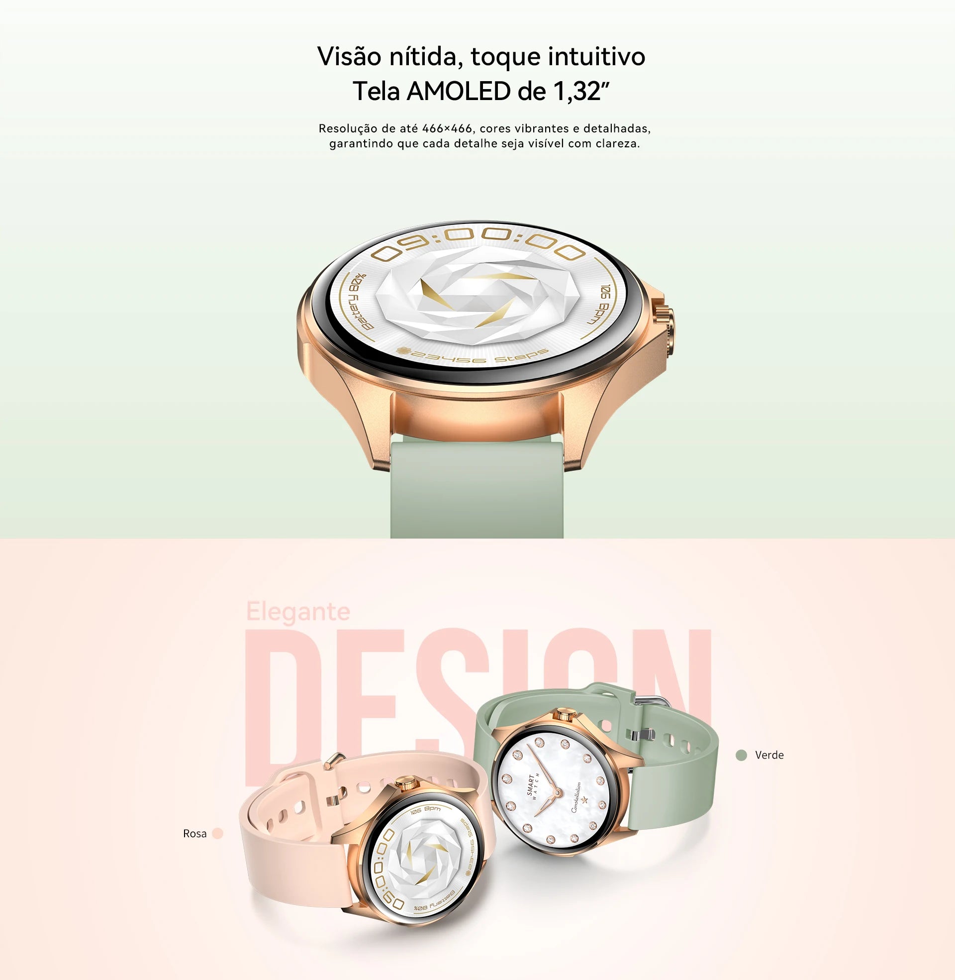 Free Envío Mujeres Señora Regalo Deporte Fitness Reloj Heart Frecuencia Monitor Waterproof Smart