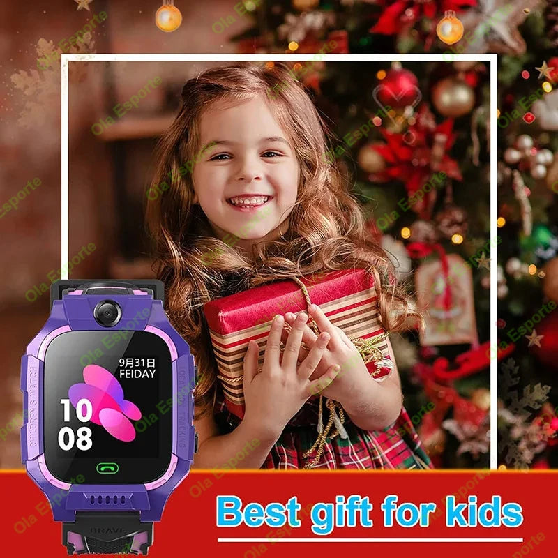 New Kids Smart Watch GPS SOS IP68 Waterproof Smartwatch Clock 4G Video Call Phone SIM Card Location Tracker Children Wristwatch