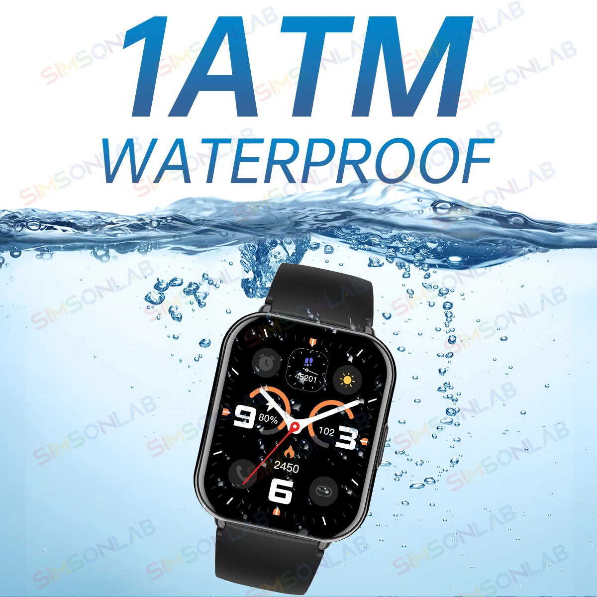 Global Edition Watch 5 Lite Men Women Display 100+ Sports Mode 1.83 Full Touch Bluetooth Call Waterproof Smart Watch Gifts