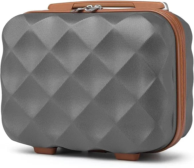 British Traveller Beauty Case Lightweight ABS Hard 31 x 25 x 17.2 cm