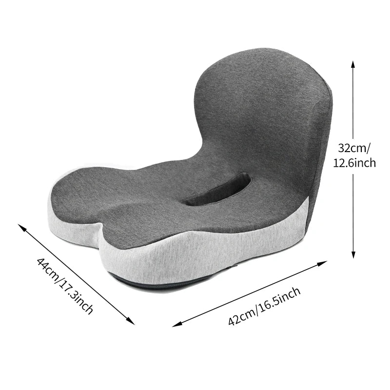 FULLHOT Memory Foam Cushion Interior Accessories Pillow Car Seat Waist Pillow Lumbar Support Office Pillow Chair Cushion