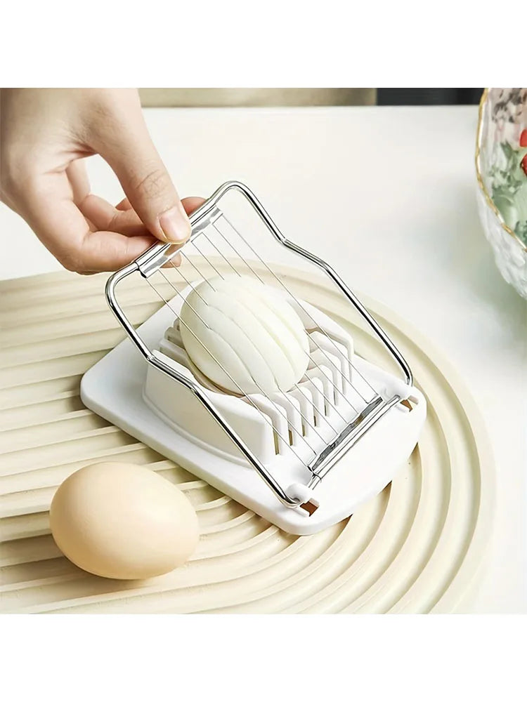 Egg Slicer Various Multi Functional Stainless Steel Egg Slicers Can Cut Soft Food for Practical Quick Household Kitchen Tools