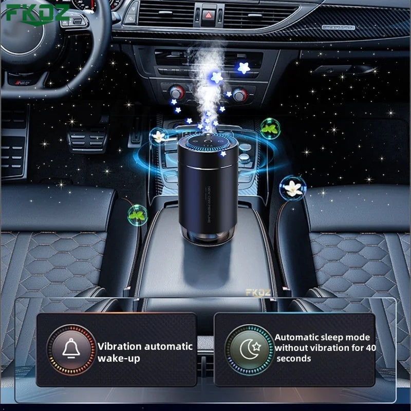 New Car Starry Sky Light Intelligent Aromatherapy Machine Starry Sky Top Humidifier for Light Fragrance and Odor Removal