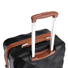 British Traveller 13/20/24/28 Inch Luggage Set with Travel Bag, Interlockable ABS+PC Hard Shell Suitcase, Side Embedded TSA Lock, Smooth Silent TPE Spinner Wheels, Full YKK Zipper Large Capacity Travel Suitcase for Overseas B