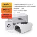 Cordless Hand Massager Machine for Wrist Arthritis Vibartion Heat and Pressure Acupoint Physiotherapy Palms Finger Compression