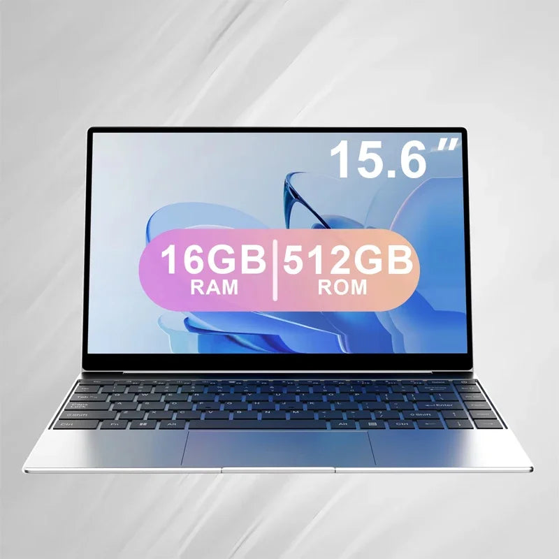 Clear Vision 15.6" Light Laptop Intel 4405U 16GB RAM 2TB SSD Win11 Pro Daily Office Gaming Notebook