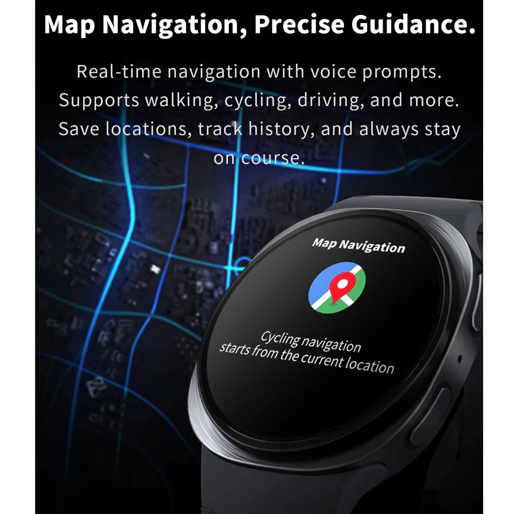 2026 New classic 8 Women SmartWatch GPS Track Sport Heart Rate Bluetooth Call IP68 Waterproof Men Smart watch For Android IOS