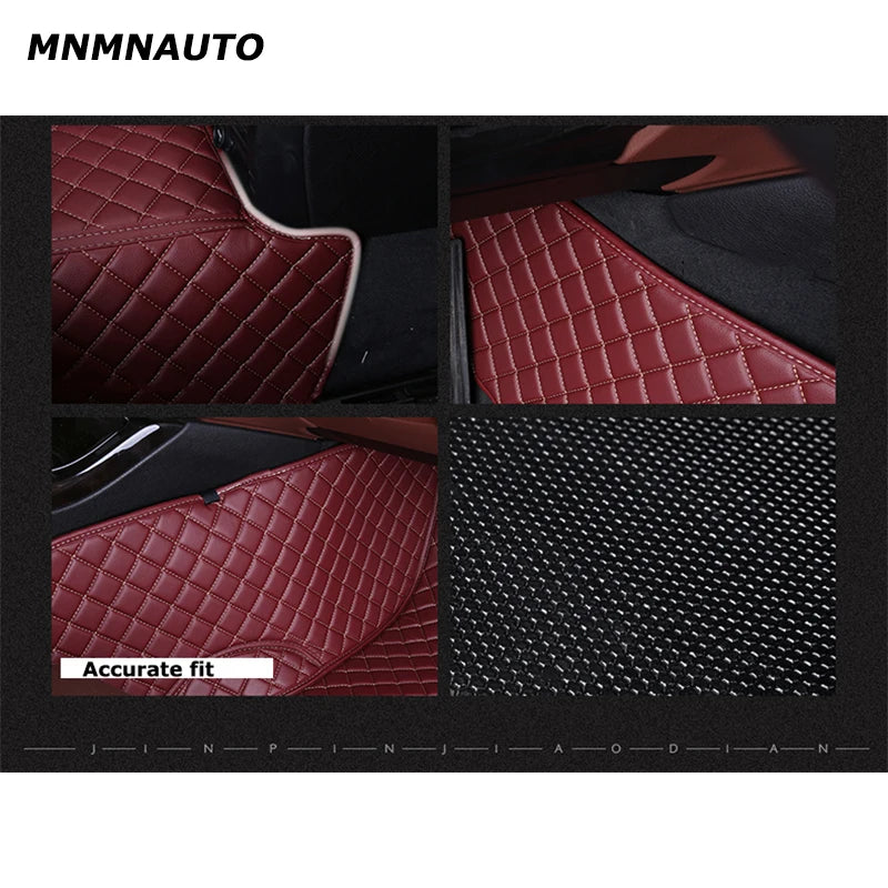 MNMNAUTO Custom Car Floor Mats For Mercedes Benz CLA X117 X118 C117 Auto Carpets Foot Coche Accessorie