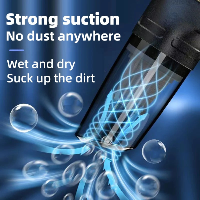 Wireless and corded dual-use, with extraordinary suction power.
