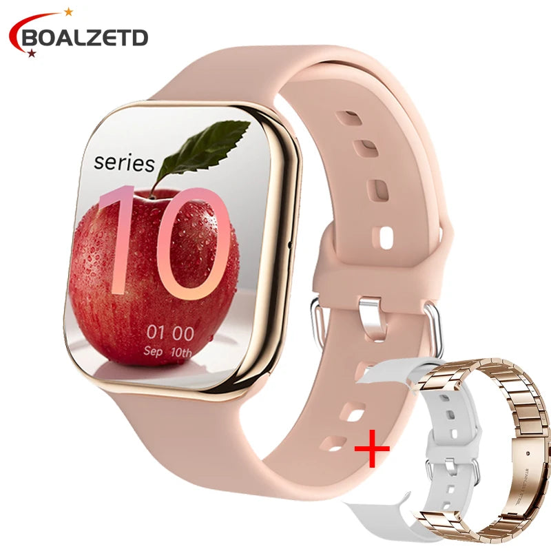 2026 Smart Watch 10 For Android IOS Bluetooth Health monitoring Talk Heart Rate Sleep Record Sports Smart Watch Ladies Men Gift