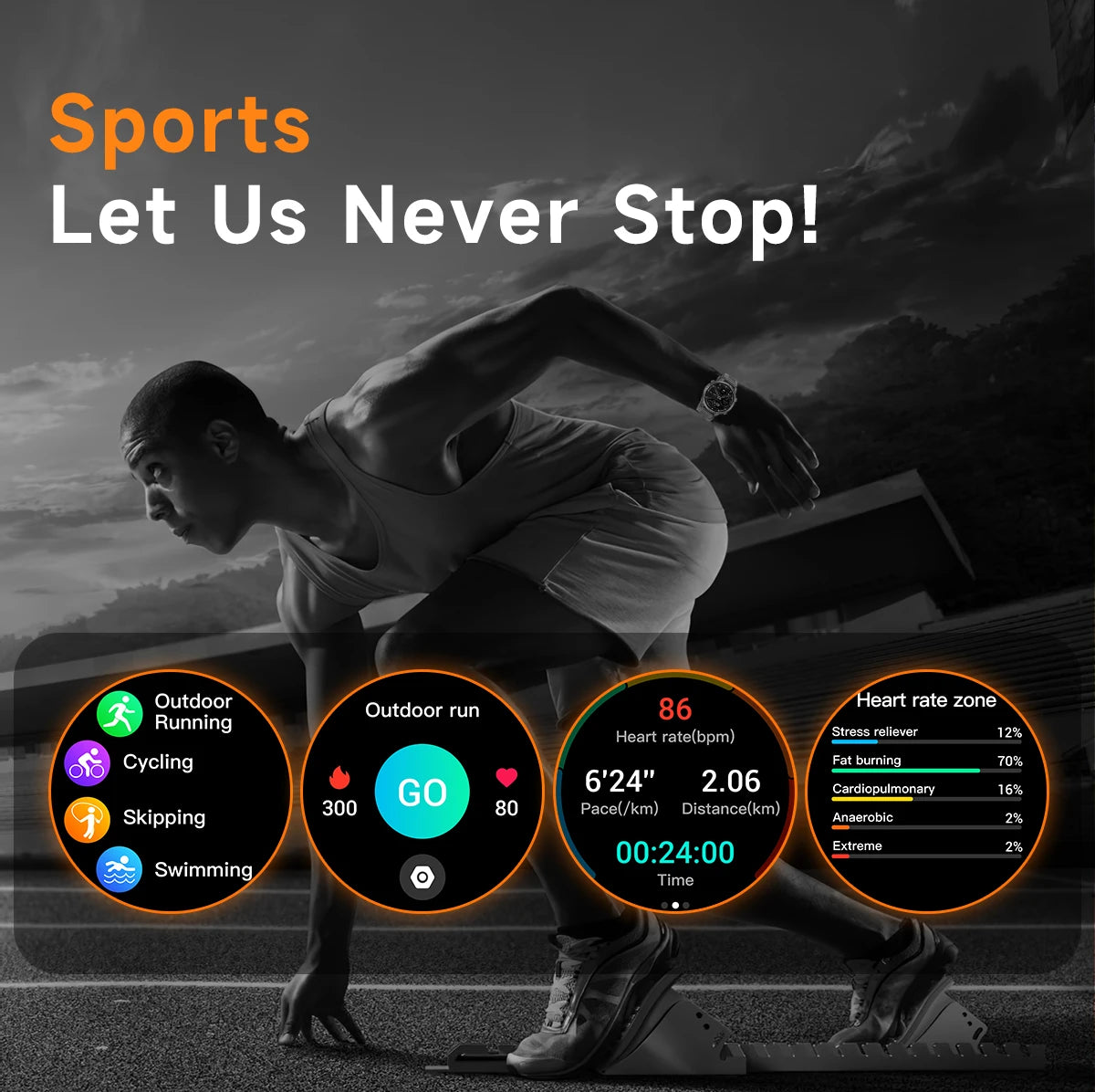 Luxury Military GPS Men Smartwatch Wrist Fitness Clock BT Call 1ATM Waterproof Sports Smart Watches for Android IOS Phones 2026