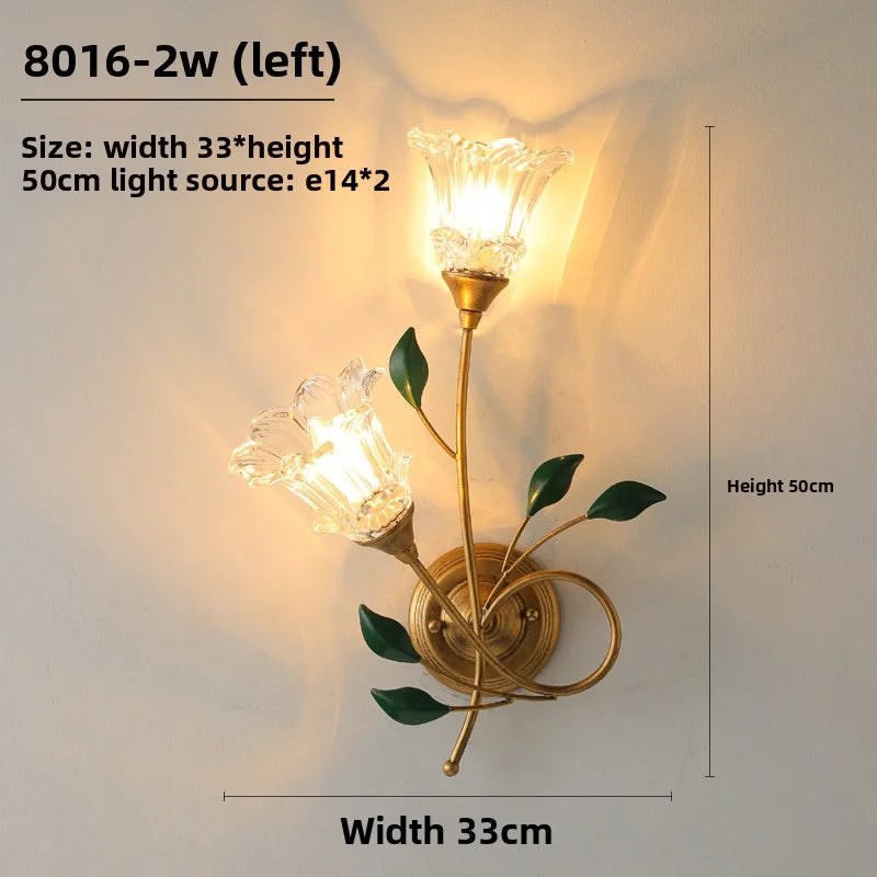 Bedroom Bedside Wall Lamp Nordic Minimalist Luxury Creative - Living Room TV Background Wall Lamp Staircase Retro Art Wall Lamp