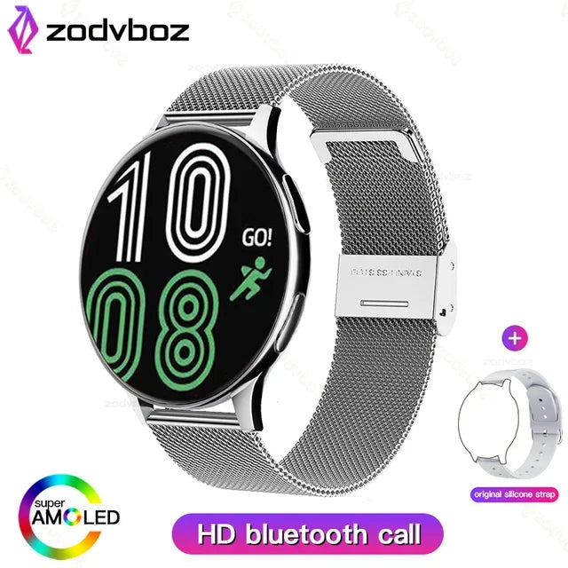 2026 New Women Bluetooth Call Smart Watch Heart Rate Blood Pressure Monitoring Smartwatches IP67 For Android IOS Men Smartwatch