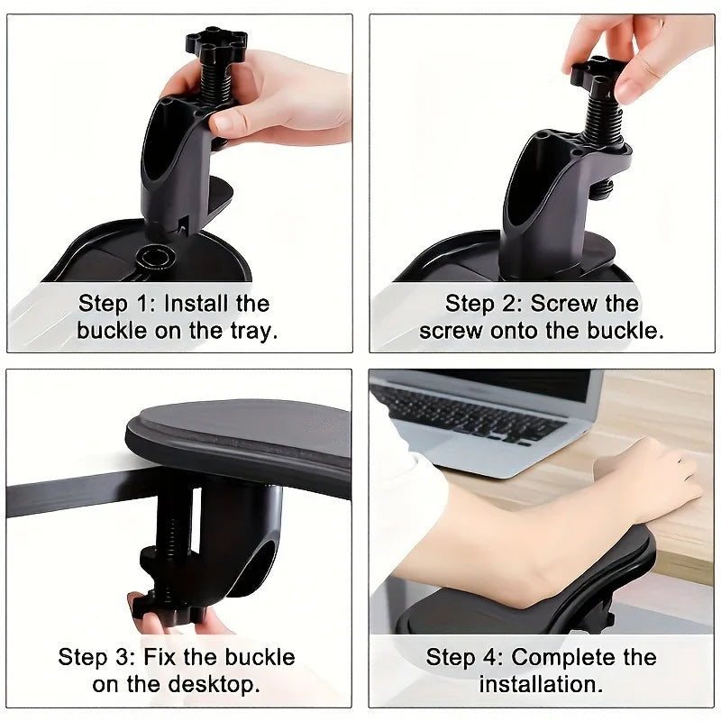 Adjustable Ergonomic Wrist Rest Keyboard Armrest Extender for Desktop Computer Armrest Gamer Accessories Desktop Hand Bracket