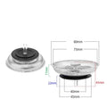Waste Plug Kitchen Sink Strainer Replacement Basin Drain Filter Stainless Steel Shower Hair Catcher for Bathroom Accessories