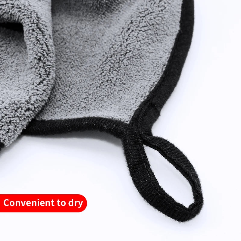 Car Emblem Wash Microfiber Towel Cotton Cleaning Drying Rag Cloth For Peugeot 3008 408 5008 508 107 208 2022 607 2008 Accessorie