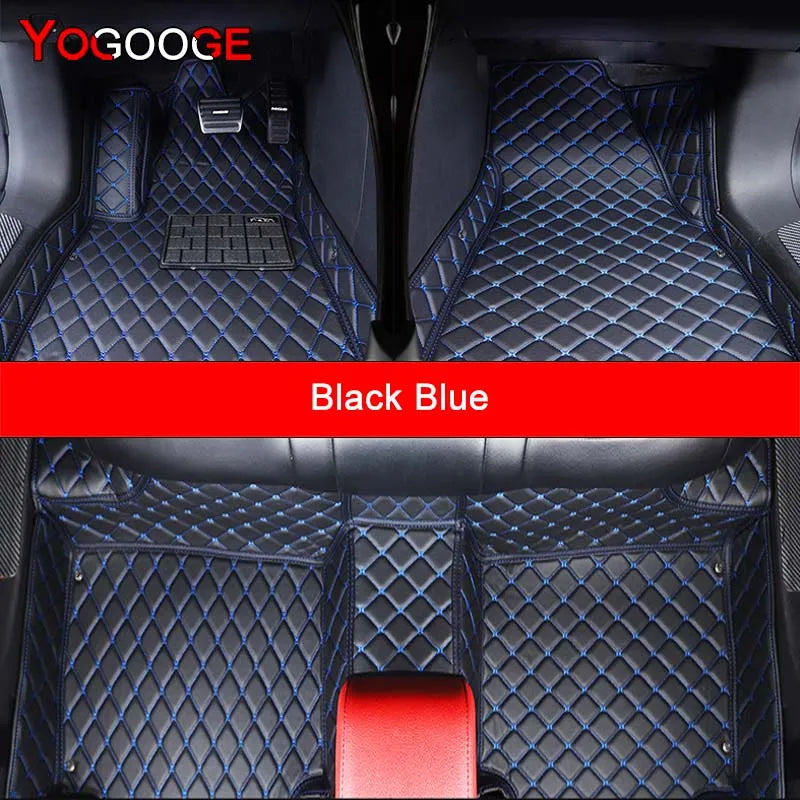 YOGOOGE Custom Car Floor Mats For Toyota CHR C-HR Auto Carpets Foot Coche Accessorie
