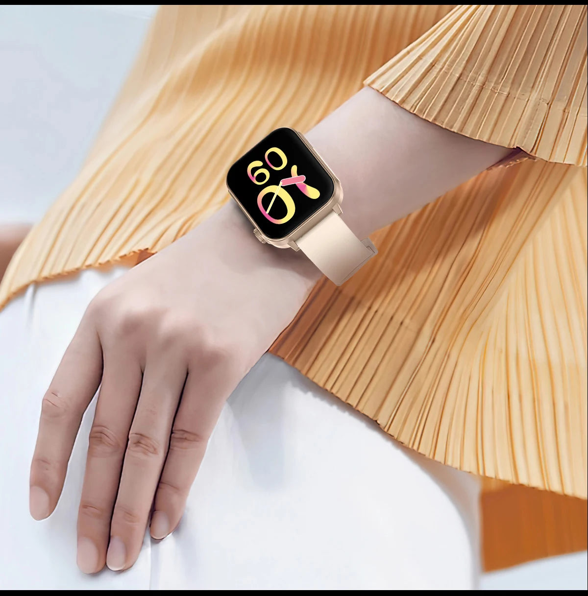 COLMI P80 Type-c Smartwatch Men Women Health Manager Bluetooth Call IP67 Waterproof Flashlight Smart Watch For Xiaomi iOS Phone