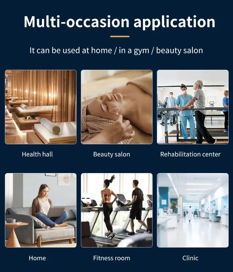 Tera Hertz Frequency Therapy Device Terahertz Cell Energy Instrument Heating Therapy Foot Massage Health Care Rehabilitation New