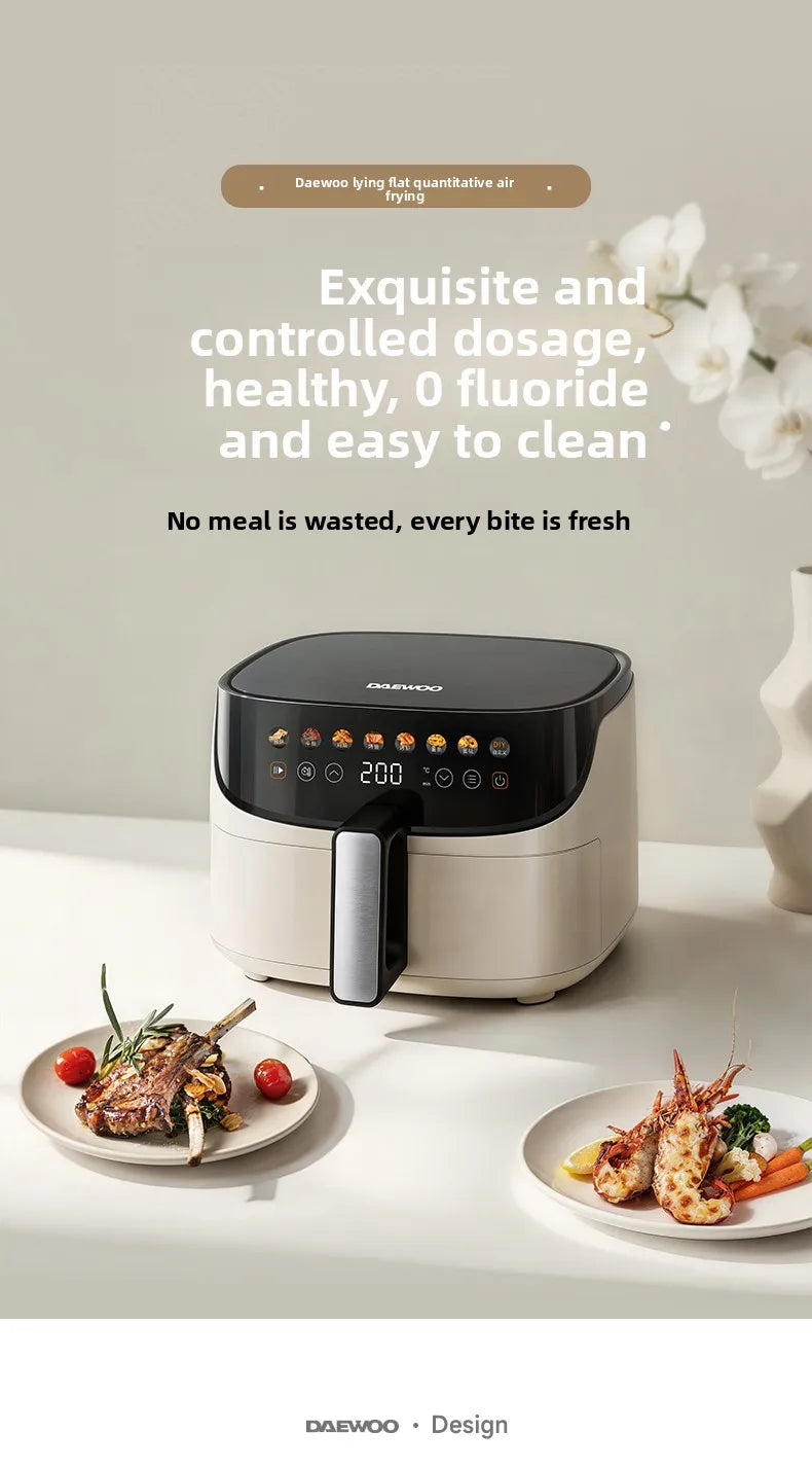 Air Fryer for Home Metal Cavity Electric Fryer Oven 0 Fluorine Ceramic All-in-one2026new Arrival