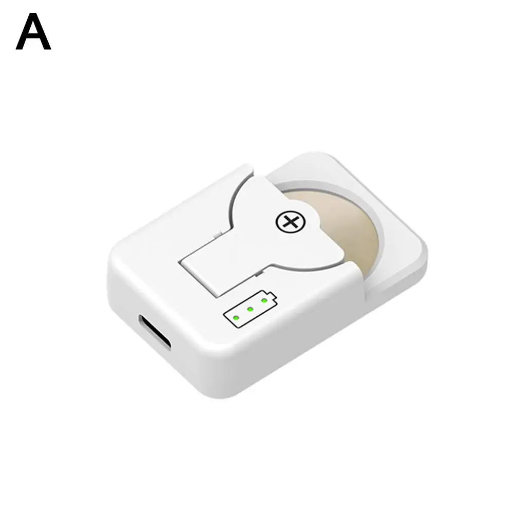 Portable Button Battery Charger Universal Mini Coin Cells Charger with LED Indicator Light for LIR2016 LIR2025 LIR2032 LIR1025