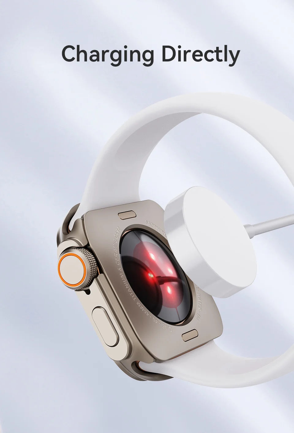 PZOZ For iWatch Ultra 2 3 Metal Shell PC Back Cover For Apple Watch Case Series 11 10 9 8 7 se 6 45mm 44mm Change to Ultra 49mm