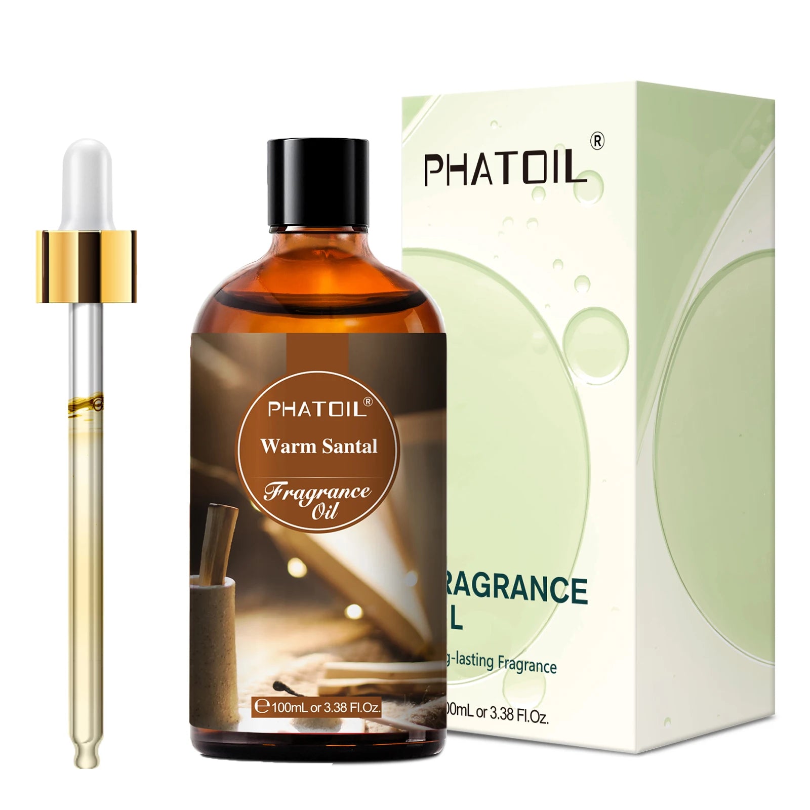 PHATOIL 1PCS 100ml Fragrance Oil For Diffuser Aromatherapy Fruit Carnival Coconut & Vanilla Almond Vanilla Strawberry Aroma Oils