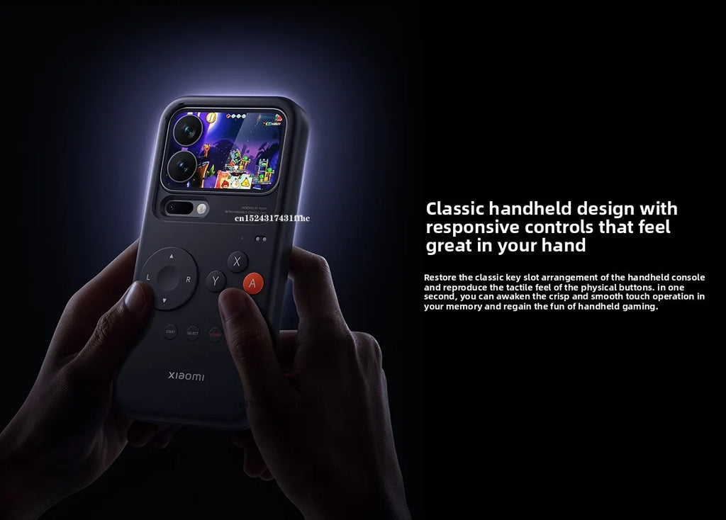original official Xiaomi 17 / 17pro Xiaomi 17 Pro Max The retro handheld console case （ It's just a phone case）