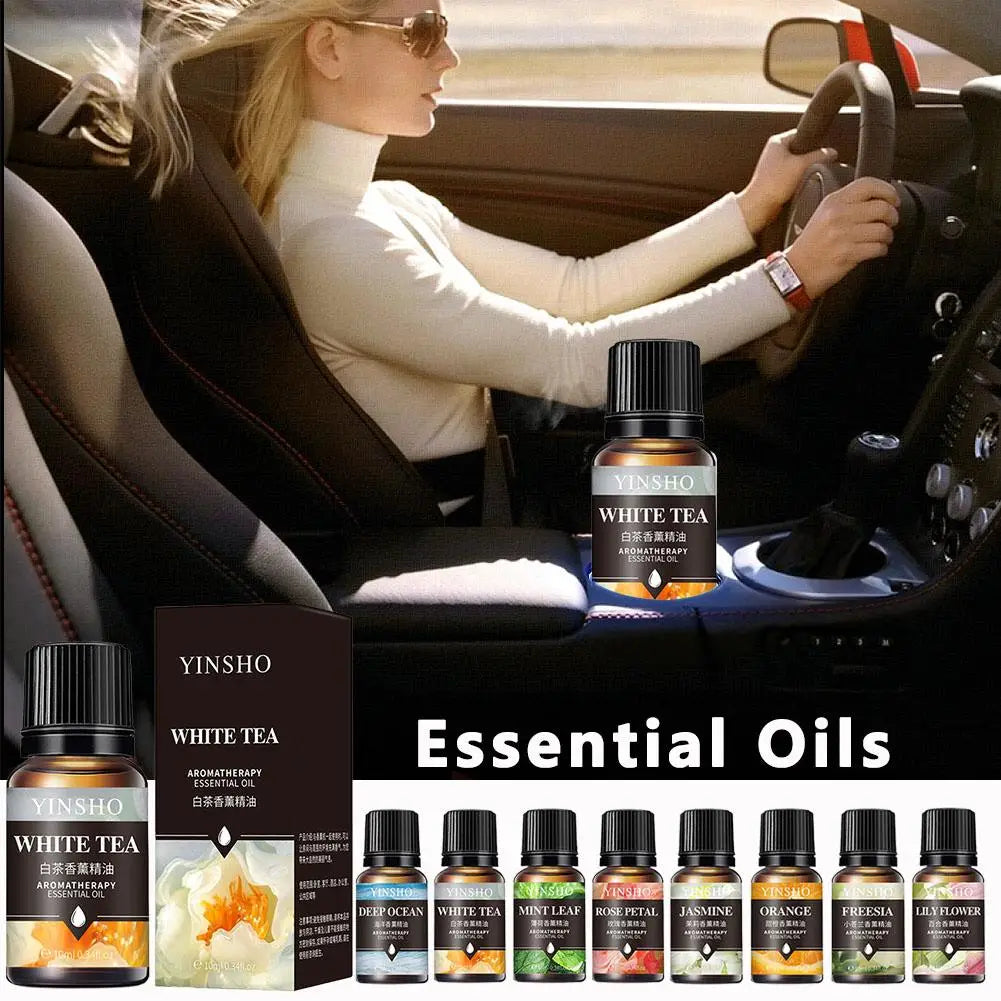 10PCS Essential Fragrance Oil for DIY Candles Making Pure Nature Oil for Diffuser Aromatherapy Fragrance Oil Vanilla Lavender