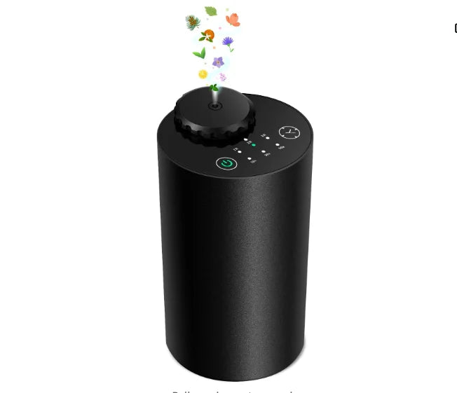 Waterless Essential Oil Diffuser Battery Operated Cordless Aromatherapy Diffuser with Timing & 3 Mist Levels car Diffuser