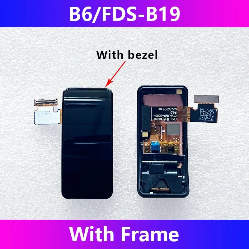 For Huawei TalkBand B6 LCD Screen B5 B7 watch Screen Assembly Touch Screen Display Internal and External Screens