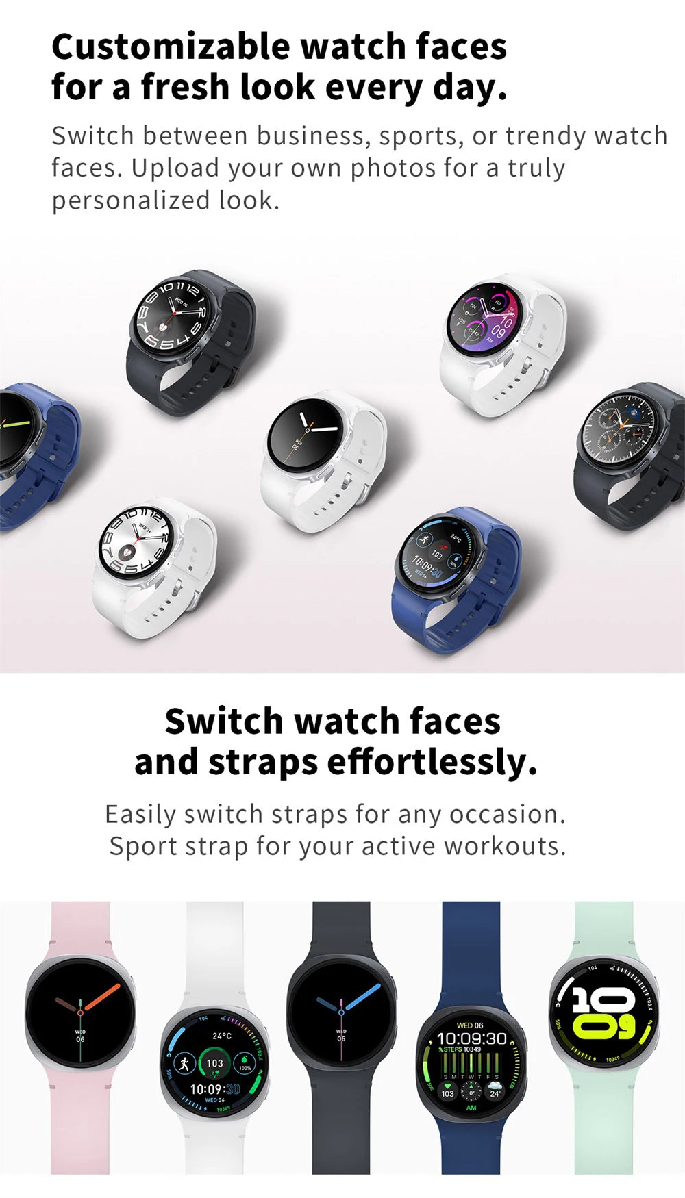 Blue Tooth Call Map Navigation Smart Watch SOS Sports Heart Rate Watches 8 Voice Assistant Smartwatch Calculator Weather Music