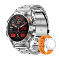 MEVADEN Steel 1.39 inch Men Luxury Smart Watch Bluetooth Call Sport Fitness Tracker Health Monitor Smartwatch for Male MD52