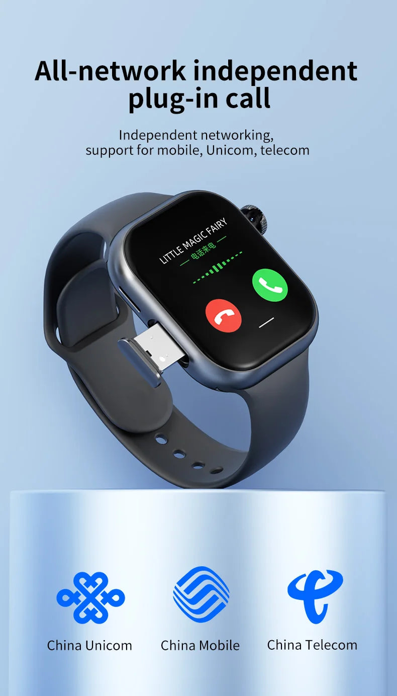 Goldenspike VP19 Smart Watch 2.29inch Amoled Smartwatch Android 9.0 Sim Card With 800W HD Rotary Camera GPS WIFI APP Store 256GB