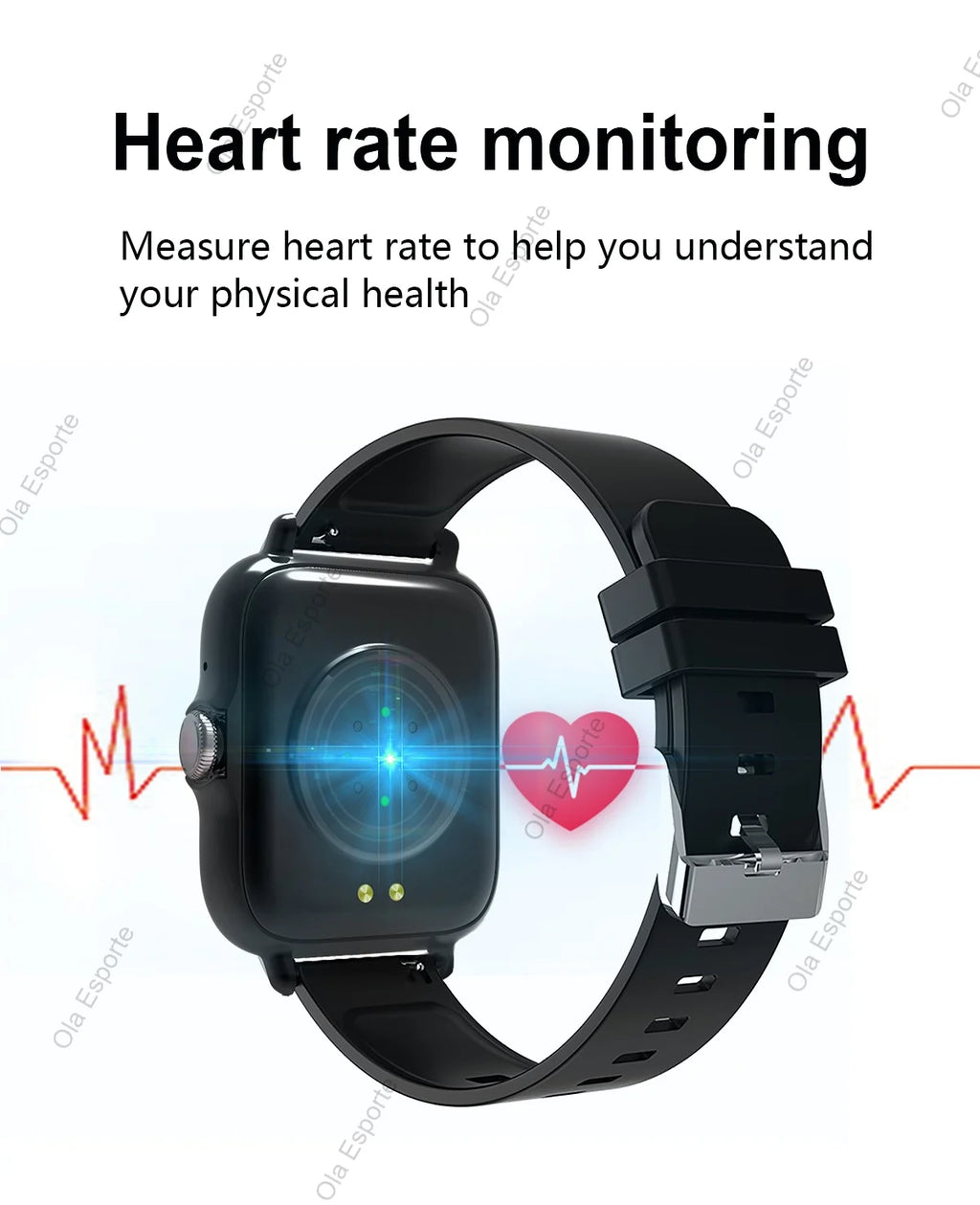 2026 New Smart Watch For Android IOS 1.83Inch Color Screen Bluetooth Call Blood Oxygen/Pressure Monitoring Smart Watch Women Men