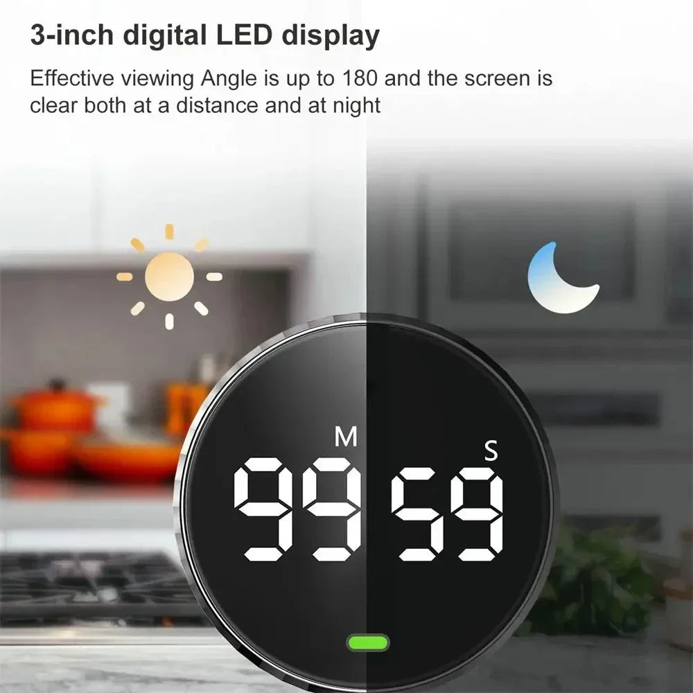 Super Mini LCD Digital Display Kitchen Timer Kitchen Countdown Alarm Magnet Clock Sleep Stopwatch Clock Timer