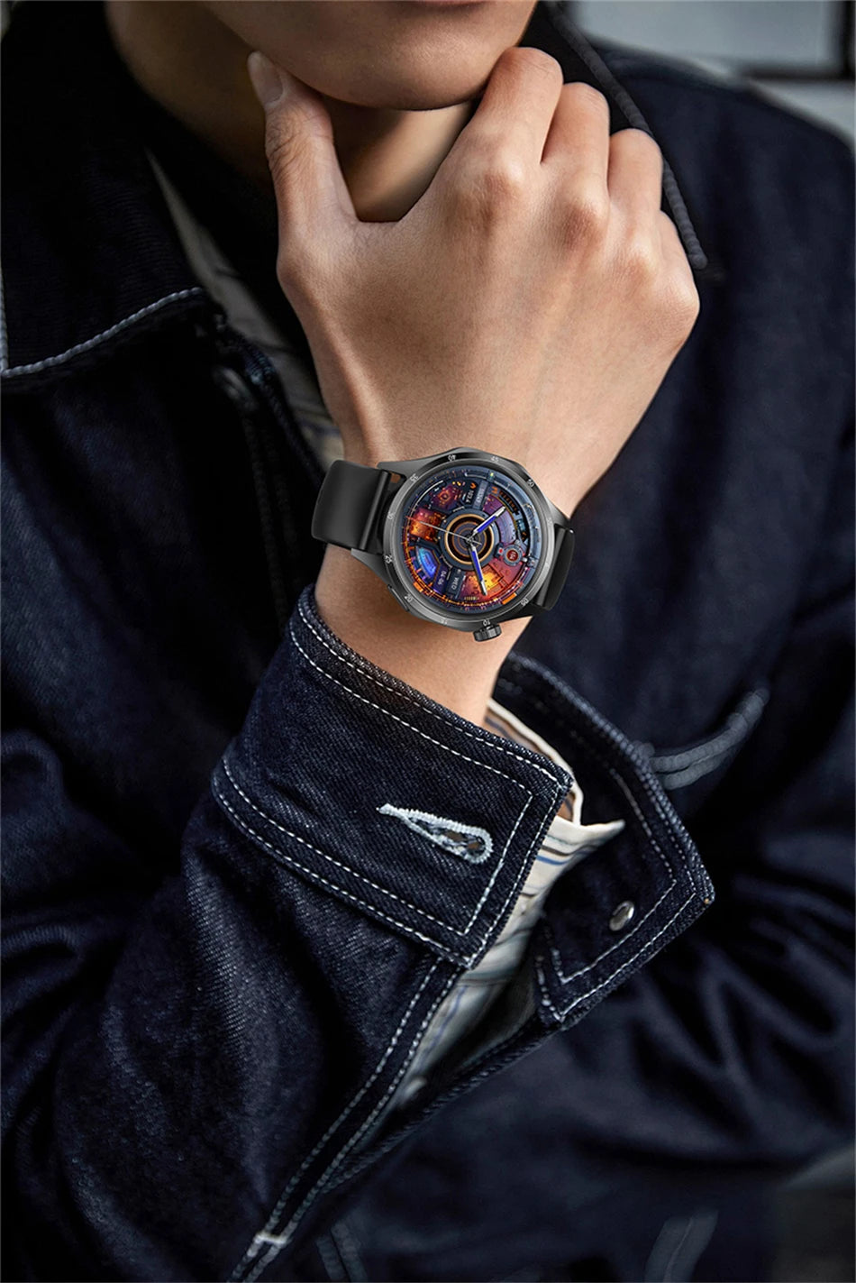 New Bluetooth Call Music Men's Smart Watch GPS Movement records NFC IP68 Waterproof Women Health Monitoring Smart Bracelet Gift