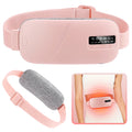 Women's Intelligent Menstrual Heating Belt 5-Speed Heat 4-Speed Vibration Massage Womb Warmer Nuangongbao Period Relief Waist Mat