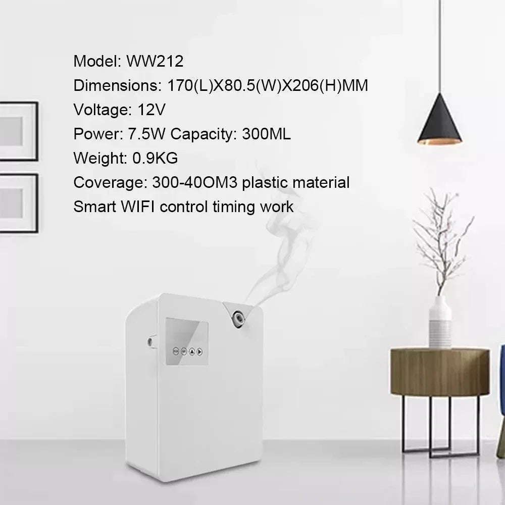 Namste WIFI Bluetooth Essential Oil Diffuser Timer Function Aromatic Fragrance Device for Home Hotel Waterless Aroma Diffuser