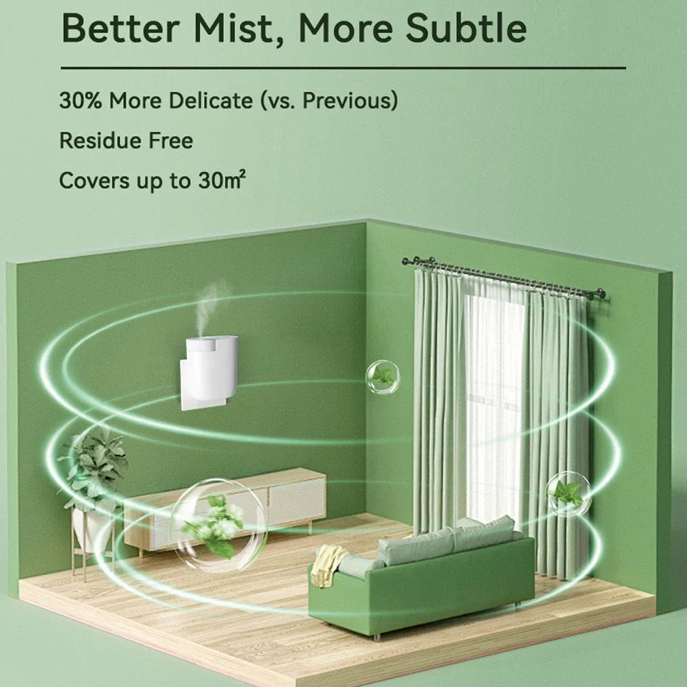 Plug in Wall Waterless Diffuser Room Fragrance Diffuser for Home Hotel Toilet Bathroom Wireless Portable Aromatherapy Diffuser