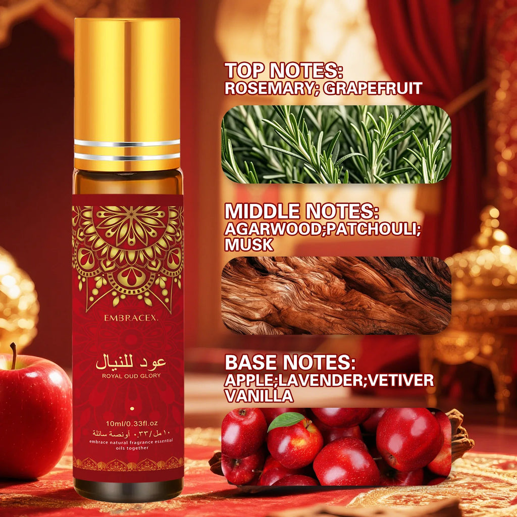 8PC/1PC 10ml Roller Essential Oils Eid al-Fitr Gift  Humidifier Six Long Lasting Scents