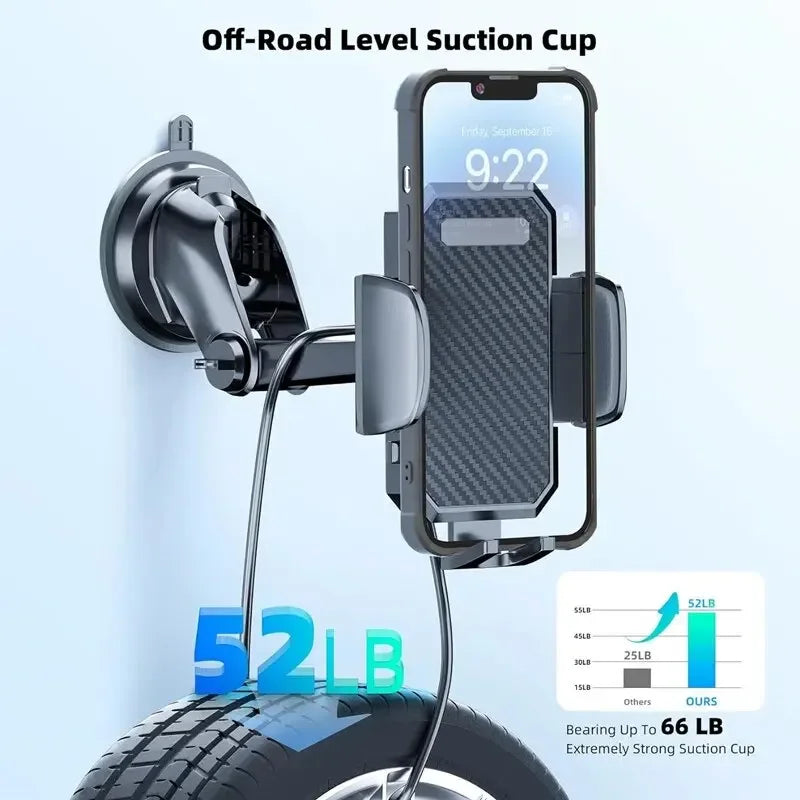 Universal Sucker Car Phone Holder 360° Windshield Car Dashboard Mount Mobile Cell GPS Navigation Support Bracket for Smartphones