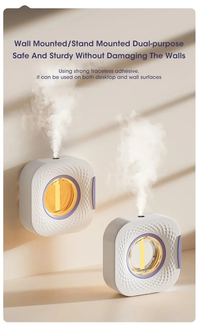 Automatic Aromatherapy Machine Portable Fragrance Sprayer Essential Oil Diffuser Bathroom Air Deodorization Hilton Lavender Oil