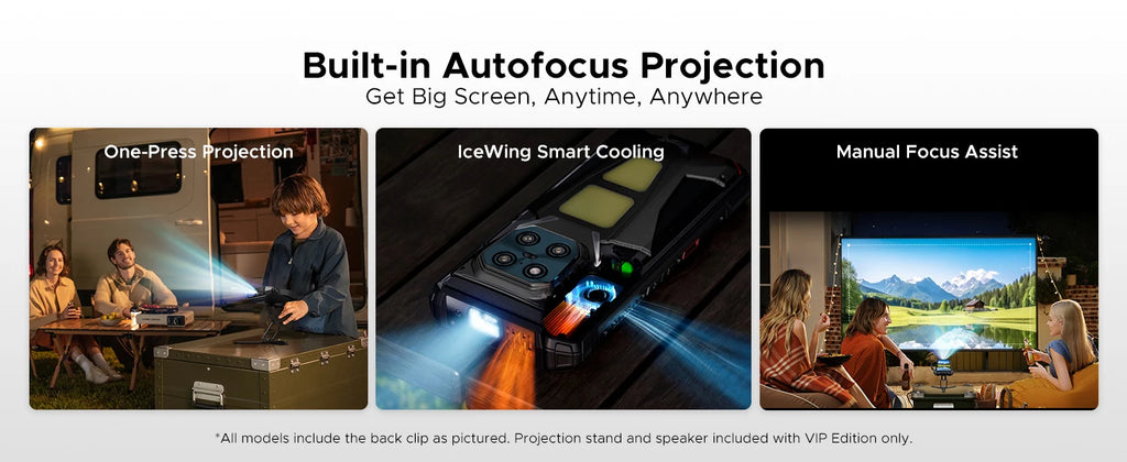 DOOGEE V Max Play 5G Rugged Phone Projector Function Dual Camping Lights 6.78'' Display 20500mAh Battery 16GB 512GB Smartphone