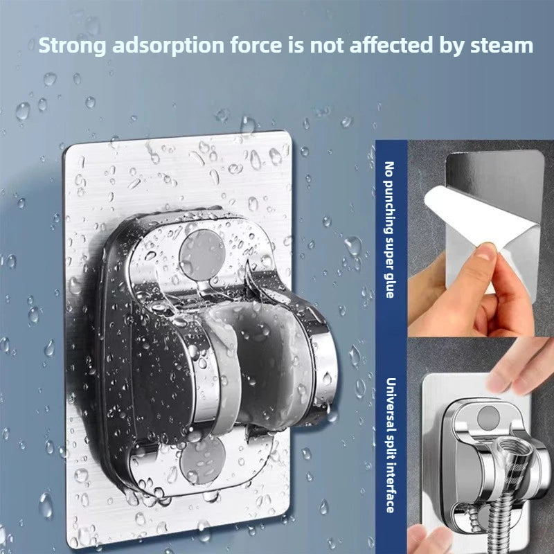 5 Modes Pressure Boost Shower Head Multifunction Adjustable Large Water Shower Nozzle Massage Bathroom Accessory