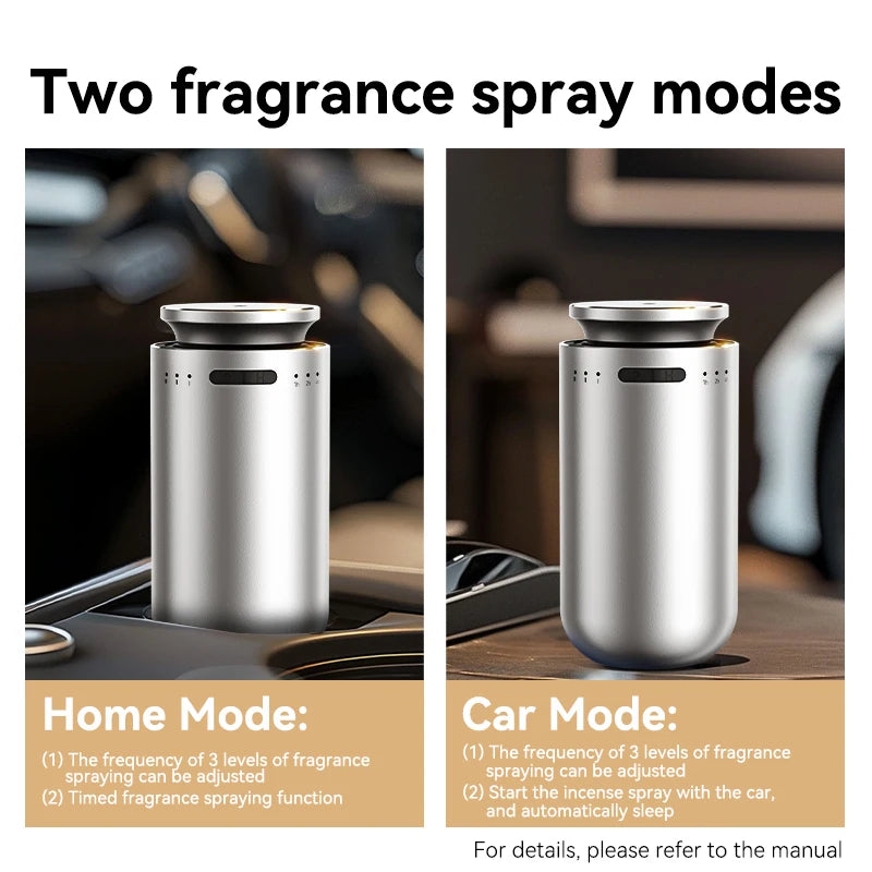 Portable Car Diffuser for Essential Oils Car Smell Air Freshener Electric Smell for Home Rechargeable Room Fragrance Diffuser